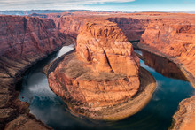 Horseshoe Bend At The Grand Canyon. The Famous Breathtaking Point Must Visit. Colorado River