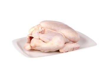 Whole raw chicken