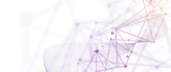 Technology data background, idea of global business solution