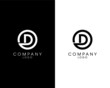 Letter OD, DO initial logotype company name design. vector logo for business and company identity