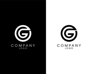 Letter OG, GO initial logotype company name design. vector logo for business and company identity