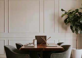 Beautiful modern boardroom