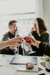 © rawpixel.com - Business people celebrating with wine