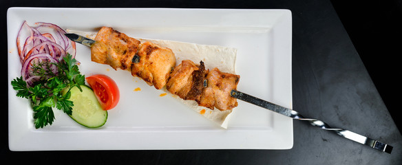 Sticker - Chicken skewers