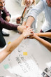 © rawpixel.com - Diverse startup business team stacking hands