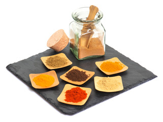 Wall Mural - spices in studio