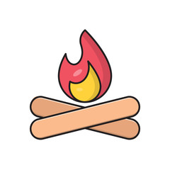 Sticker - flame