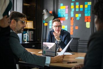 Wall Mural - Business meeting