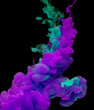 Acryllic color dissolving in water
