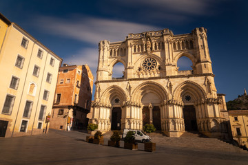 Wall Mural - View from Cuenca capital at the Castilla-La Mancha region in Spain.