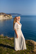 © antonburkhan - Blonde model at the sea at summer