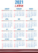 © Oleksandr - Latvia Calendar with flag. Month, day, week. Simply flat design. Vector illustration background for desktop, business, reminder, planner