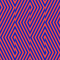 vector geometric lines seamless pattern. modern bright neon texture with diagonal stripes, broken li