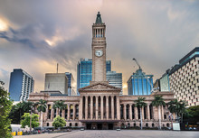 Brisbane City Council Located Adjacent To King George Square, Australia.