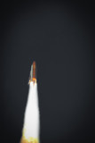 Fototapeta  - Spaceship launch. The elements of this image furnished by NASA.