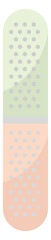 Poster - Nail file, illustration, vector on white background