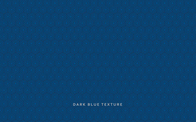 Abstract modern pattern of dark blue background template