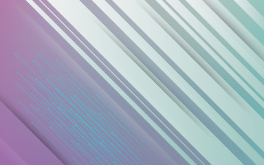 Wall Mural - modern abstract background with diagonal lines or stripes elements and colorful pastel gradient with