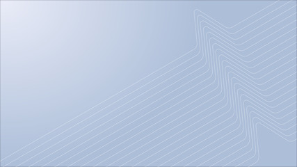 Wall Mural - Vector illustration of minimal design abstract background with wavy lines giving the impression of motion