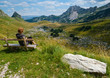 © wildman - Summer mountain Durmitor National Park, Montenegro. Durmitor panoramic road, Sedlo pass.