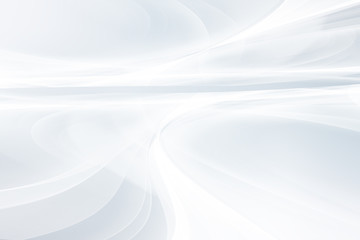 Abstract futuristic background with white perspective lines and waves.