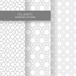 © WaqasIlyas - Islamic Arabic Style Ornament Geometric Pattern Background, Set of  Seamless Ornamental Abstract Patterns Backgrounds