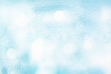 Wall Mural - abstract blue background with bokeh