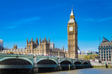 Fototapeta Big Ben - London Sightseeing on a beautiful day