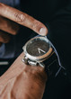 © rawpixel.com - Mens wrist timepiece mockup