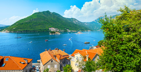 Wall Mural - Bay of Kotor in spring