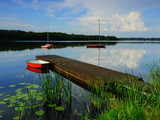 Fototapeta Pomosty - jezioro