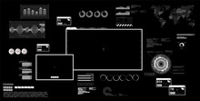 Futuristic PC 80s-90s with opened terminal console, command-line interface of programs. Sky-fi Vaporwave Synthwave 80s and 90s. Cyberpunk user interface HUD. Vector illustration computer program