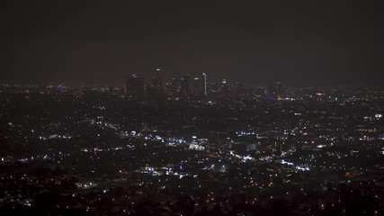 Wall Mural - View of Downtown Los Angeles