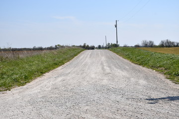 Poster - Gravel Road