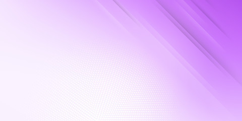 Wall Mural - modern abstract background with diagonal lines or stripes and halftone elements and purple color pas