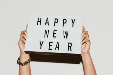 Happy New Year card