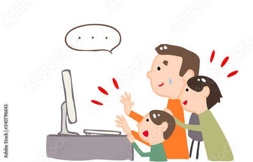 リモートワーク中に子どもに邪魔されるお父さんのイラスト Buy This Stock Vector And Explore Similar Vectors At Adobe Stock Adobe Stock リモートワーク中に子どもに邪魔されるお父さんのイラスト Buy This Stock Vector And Explore Similar Vectors At Adobe Stock Adobe Stock