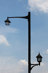 Outdoor lamp post