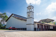 Amaga, Antioquia / Colombia. March 31, 2019. Jesús Nazareno Parish