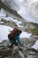 Wall Mural - Hiking in Chamonix