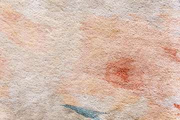 Sticker - earth tone abstract painting