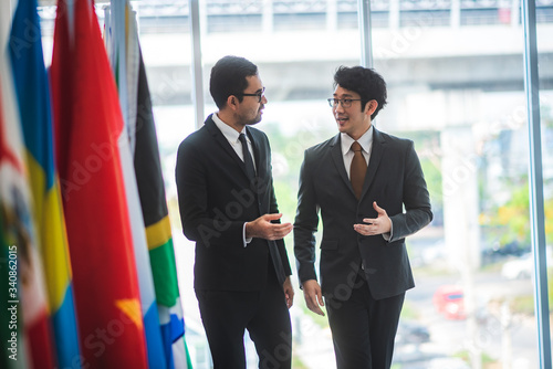 Fotografía the diplomat relationship between countries