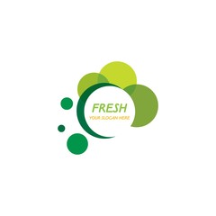 Canvas Print - Fresh shape logo