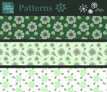 Floral Green Patterns