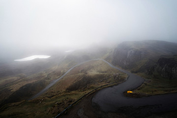 Wall Mural - quiraing in the mist