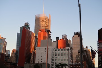 Evening New York City Sunset