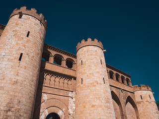 Wall Mural - Palacio de la Aljafería in Zaragoza, Spain