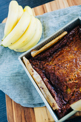 Wall Mural - Fresh Baked Banana Nut Bread