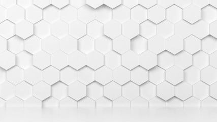 Abstract hexagon background