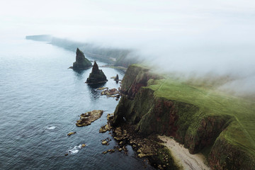 Wall Mural - duncansby sea stacks